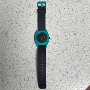 Nixon Turquoise and Black Watch
